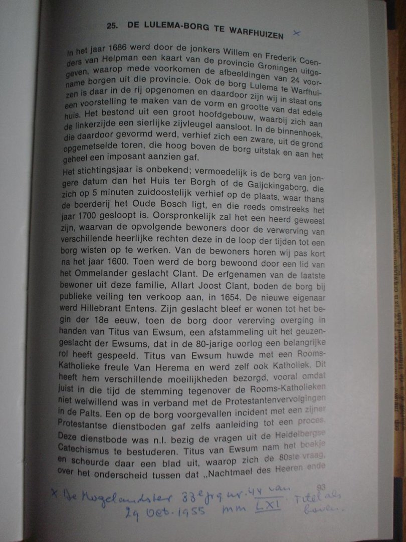 Weerden, J.S. van - Marne-memoires // Marnememoires