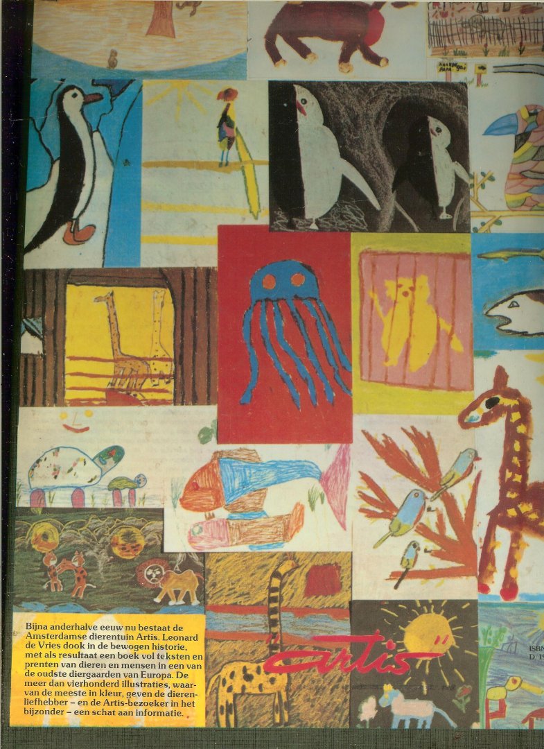 Vries  [Samensteller] Leonard de - Artisboek  ..  Het boek van Artis om meer te genieten van dieren en dierentuinen