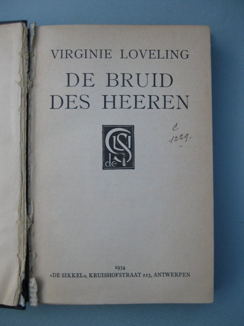 Lovelin, Virginie - De bruid des heeren.