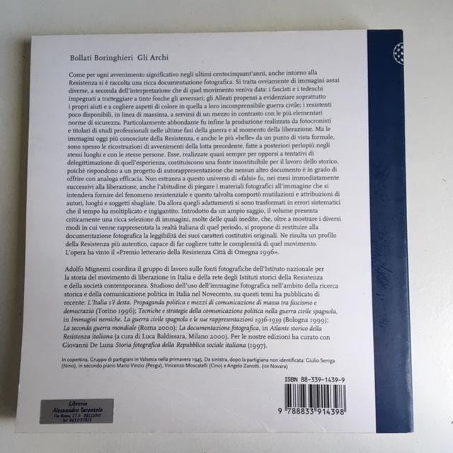 Mignemi, Adolfo - Storia fotografica della resistenza