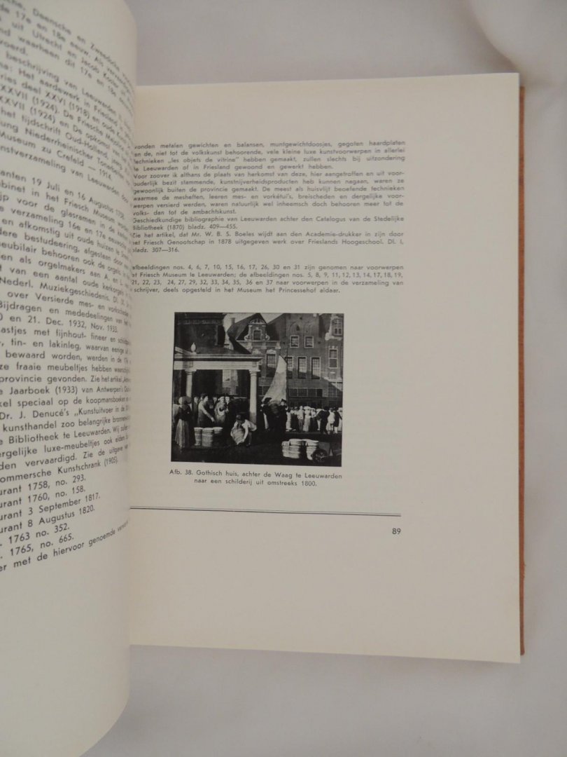 Minne, Mr. A. van der; Heerma van Voss, Dr. A.L.; Ottema, N. e.a - Leeuwarden 1435-1935. Gedenkboek uitgegeven in opdracht van de vereeniging tot bevordering van vreemdelingenverkeer te Leeuwarden en omstreken