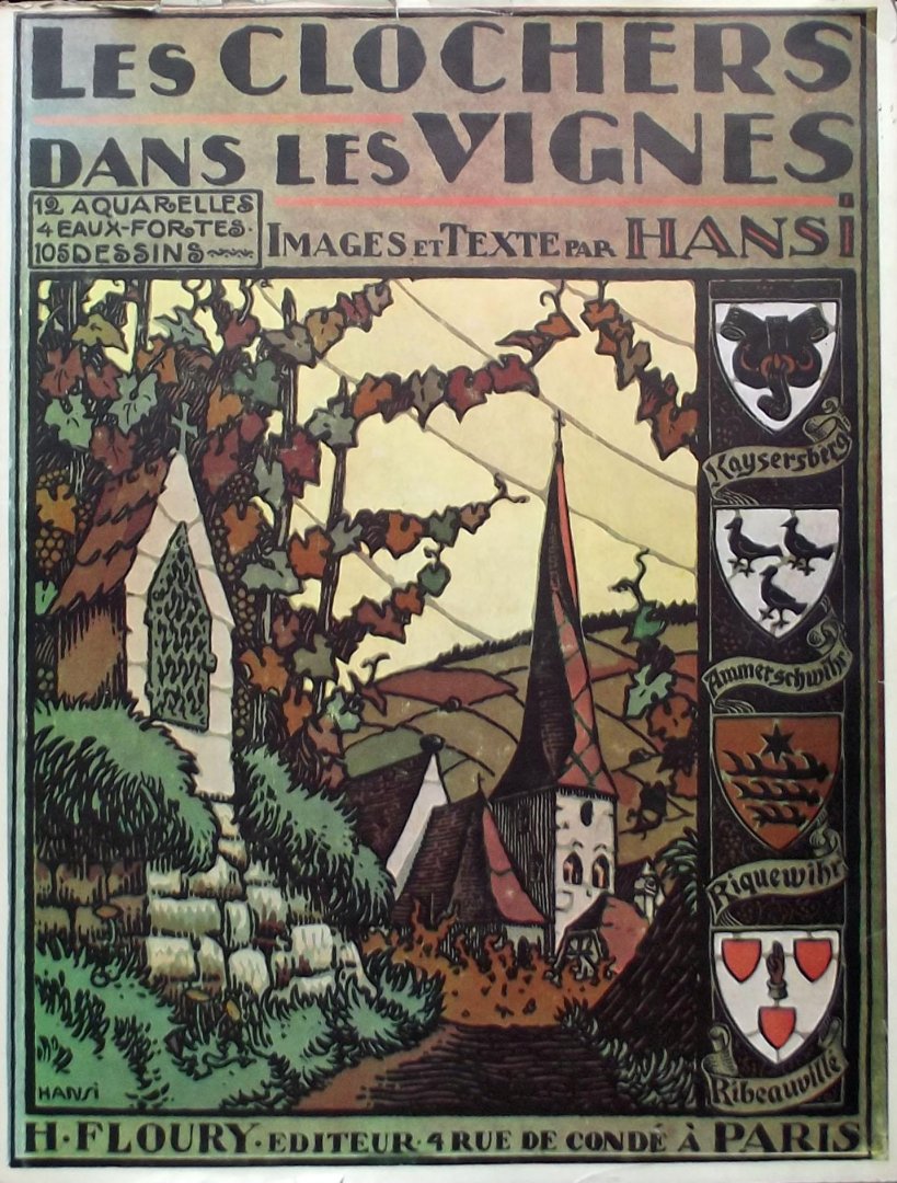 Hansi (Waltz, Jean-Jacques.) - Les clochers dans les vignes