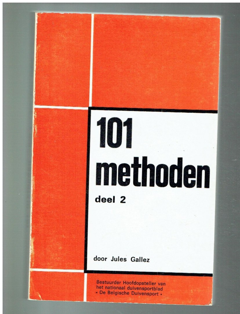 Gallez, Jules - 101 methoden deel 2
