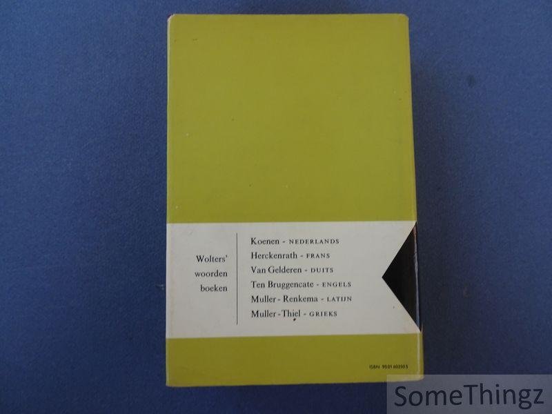 Muller, Dr. Fred. / Renkema, Dr. E.H. - Beknopt Latijns-Nederlands woordenboek