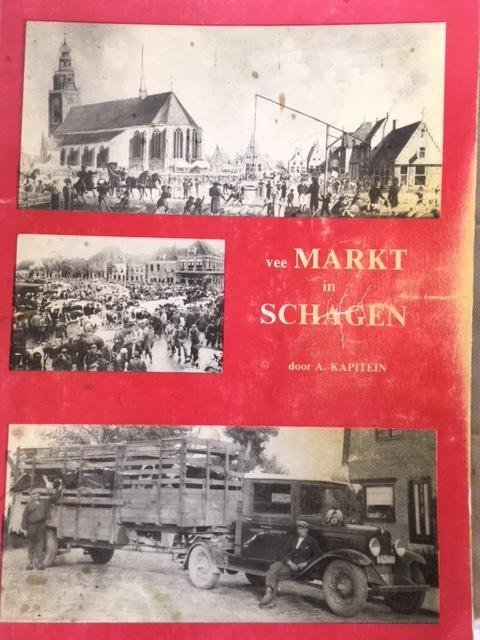 A. Kaptein - De veemarkt in Schagen
