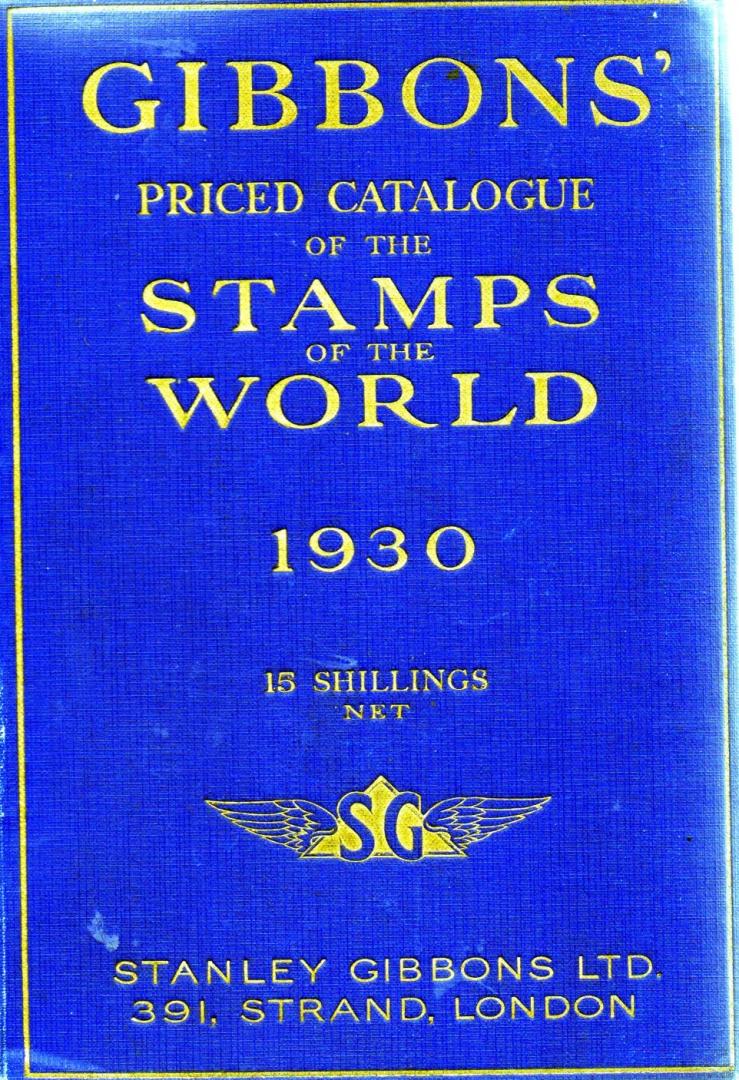 redactie - Gibbons' Priced Catalogue of the World 1930
