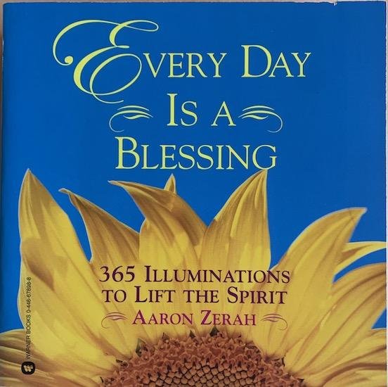 Zerah, Rev. Aaron - EVERY DAY IS A BLESSING. 365 Illuminations to Lift the Spirit