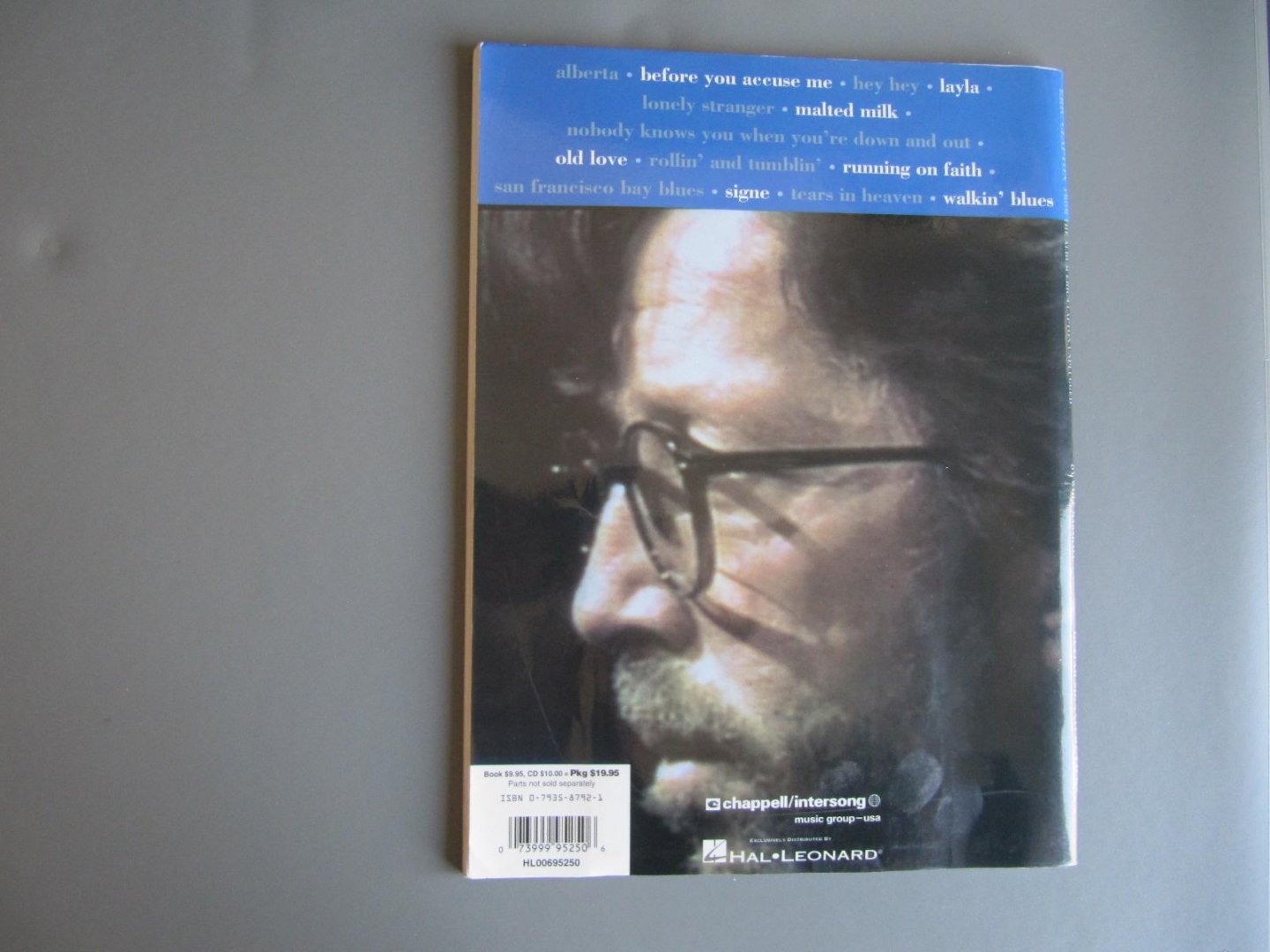 Marshall, Wolf - Eric Clapton from the Album Eric Clapton Unplugged