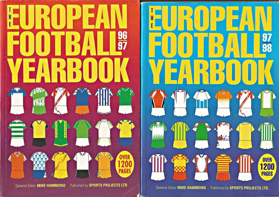 Hammond, Mike - The European Football Yearbook 1997-1998