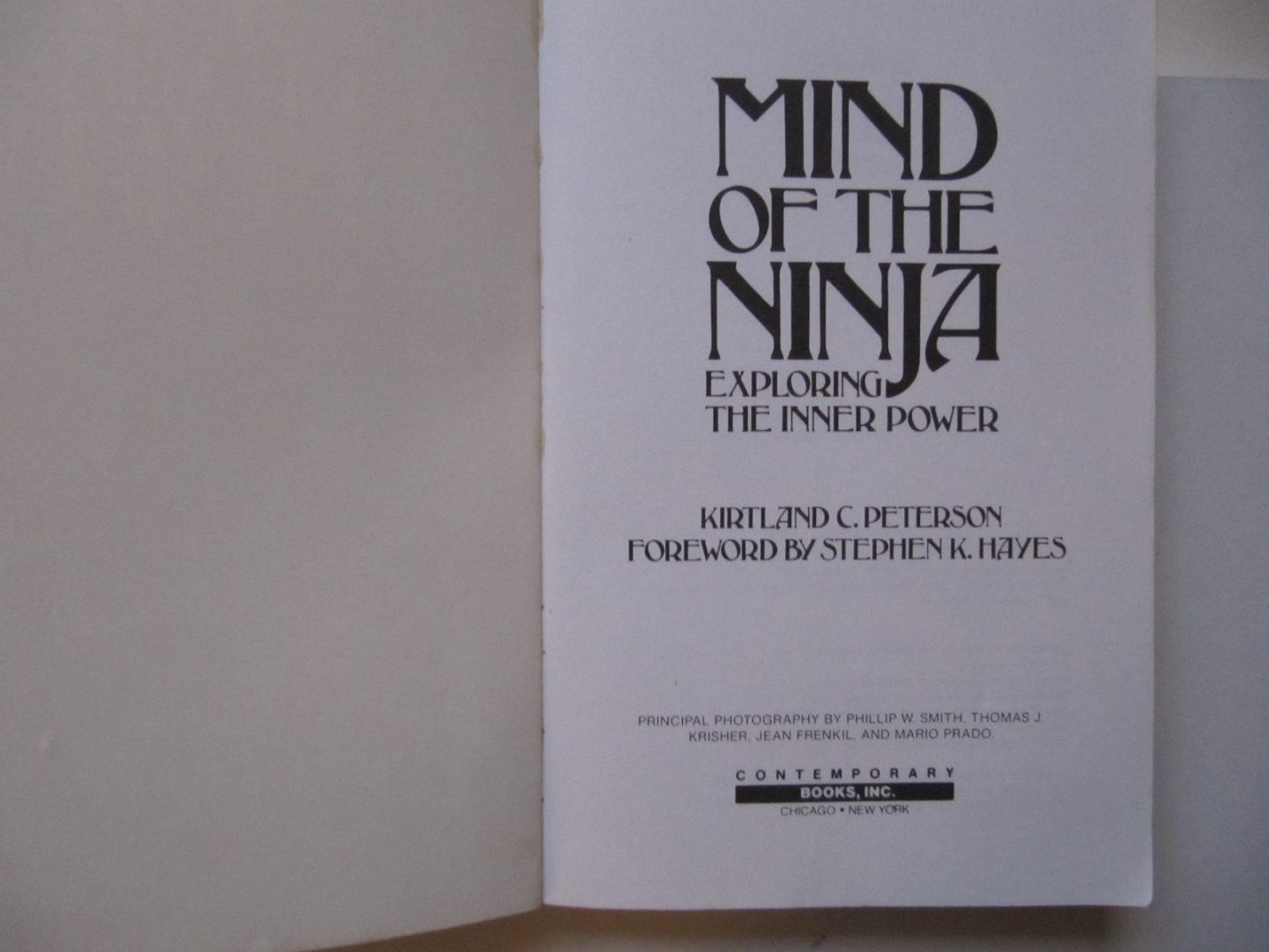 Kirtland C. Peterson - Mind of the Ninja