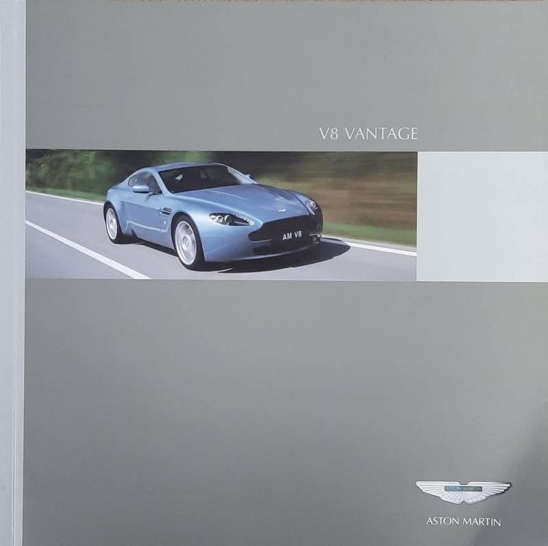 ASTON MARTIN. - Aston Martin V8 Vantage Brochure
