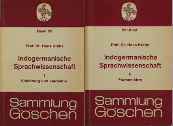 Krahe, Hans. - Indogermanische Sprachwissenschaft. I: Einleitung und Lautlehre. II:Formenlehre