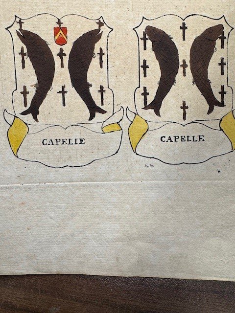  - Coat of arms of Capelle (Capellen van de Pol) family.