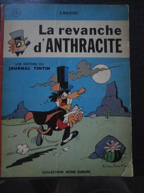 R. Macherot - La revanche d'anthracite. Jeune Europe nr 26
