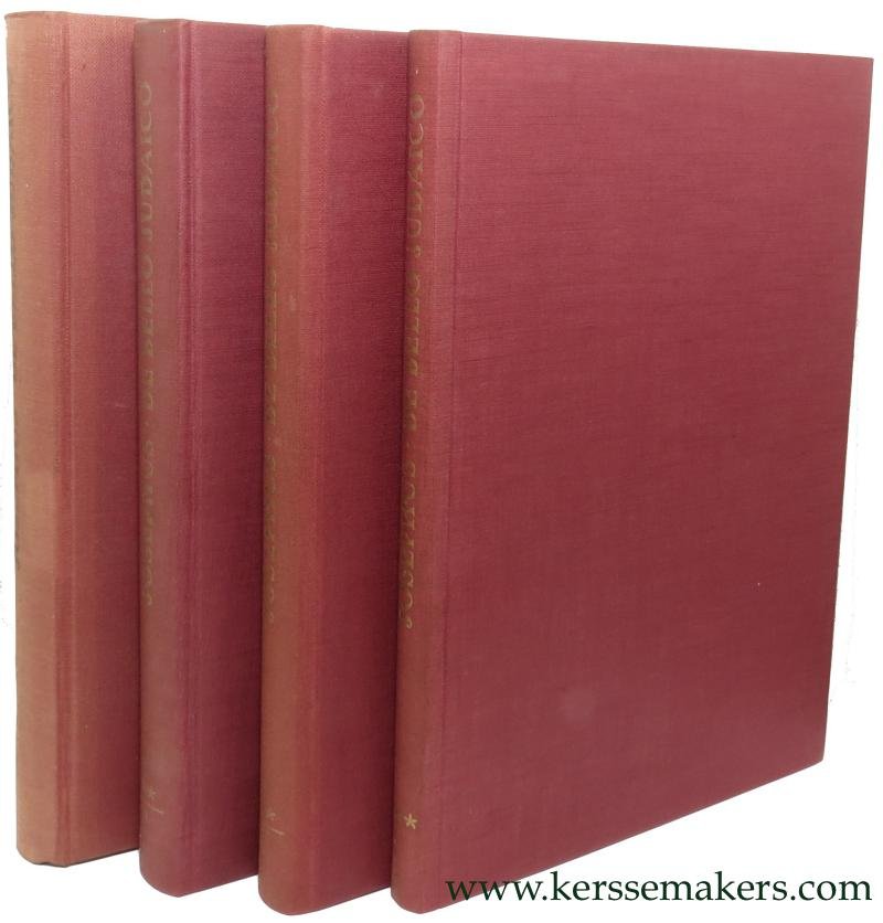 JOSEPHUS, FLAVIUS. - De bello Judaico : Der jüdische Krieg ; zweisprachige Ausgabe der sieben Bücher. Herausgegeben und mit einer Einleitung sowie mit Anmerkungen versehen von Otto Michel und Otto Bauernfeind.