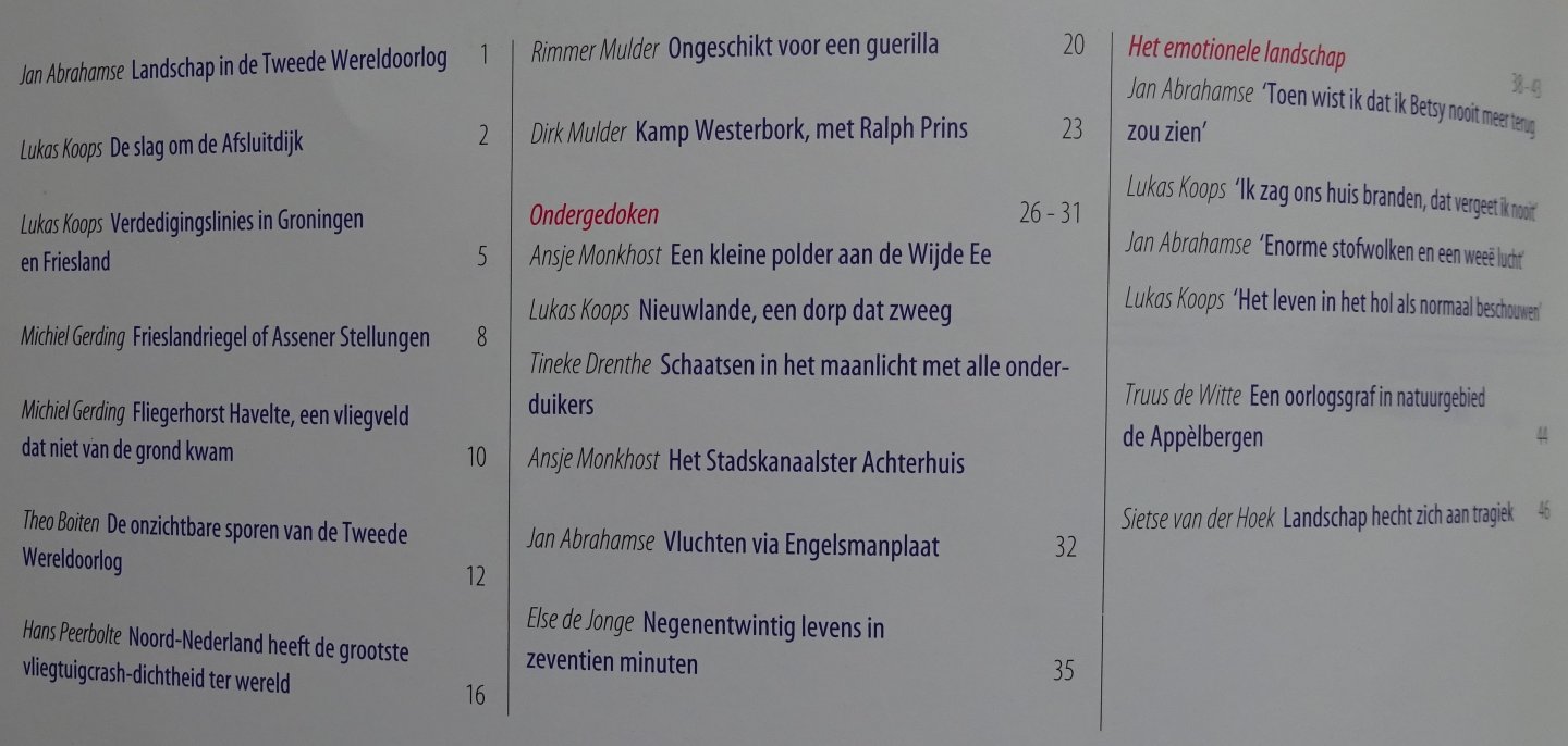 Redactie / Lucas Koops - 2 uitgaven over De Stelling Kornwerderzand bij de Afsluitdijk: 1. Geschiedenis van de verdedigingswerken; 2. Noorderbreedte