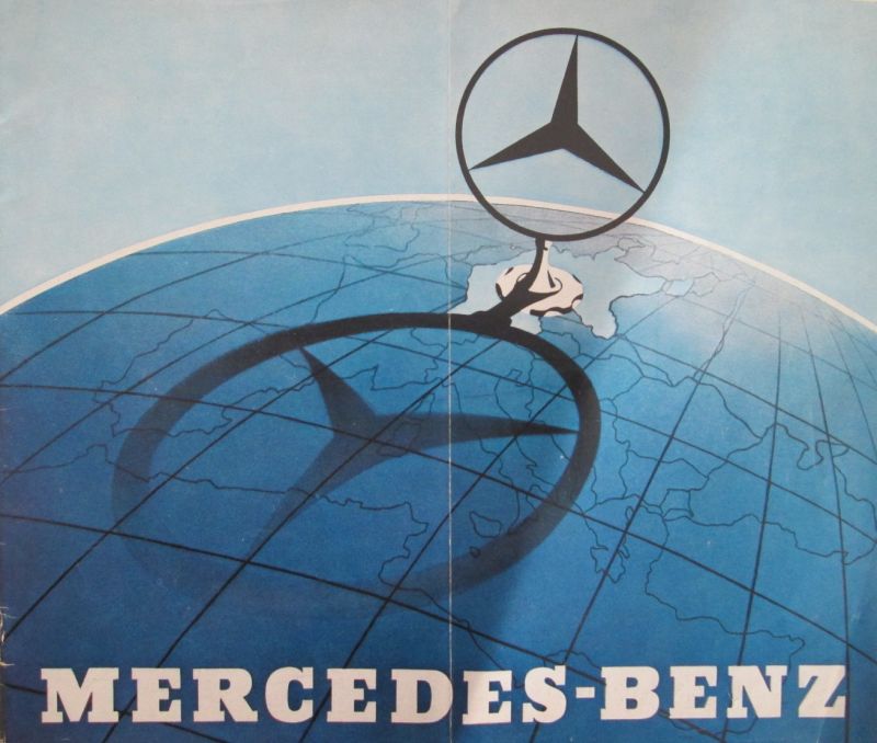 n.v.t., 3-talig D/E/F - originele folder (geen reprint) van Mercedes Benz uit 1936, met de series 170V,  170H, 200, 230, 290, 500 N, 500 K en 770; totaal 21 modellen afgebeeld, plus enkele grootformaat foto`s van motor/techniek