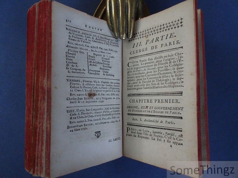 Anon. - [Abbé de Malvaux, Pierre-Claude.] - L'Europe ecclésiastique, ou État du Clergé.
