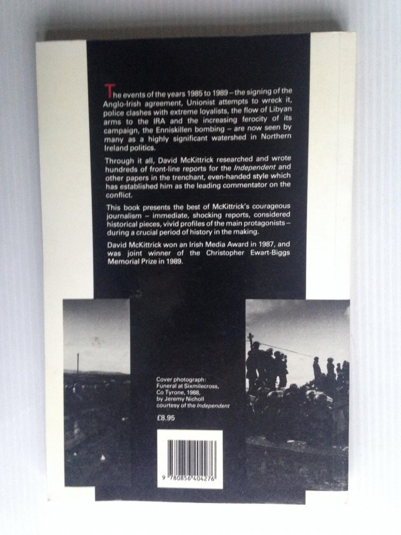 McKittrick, David - Despatches from Belfast