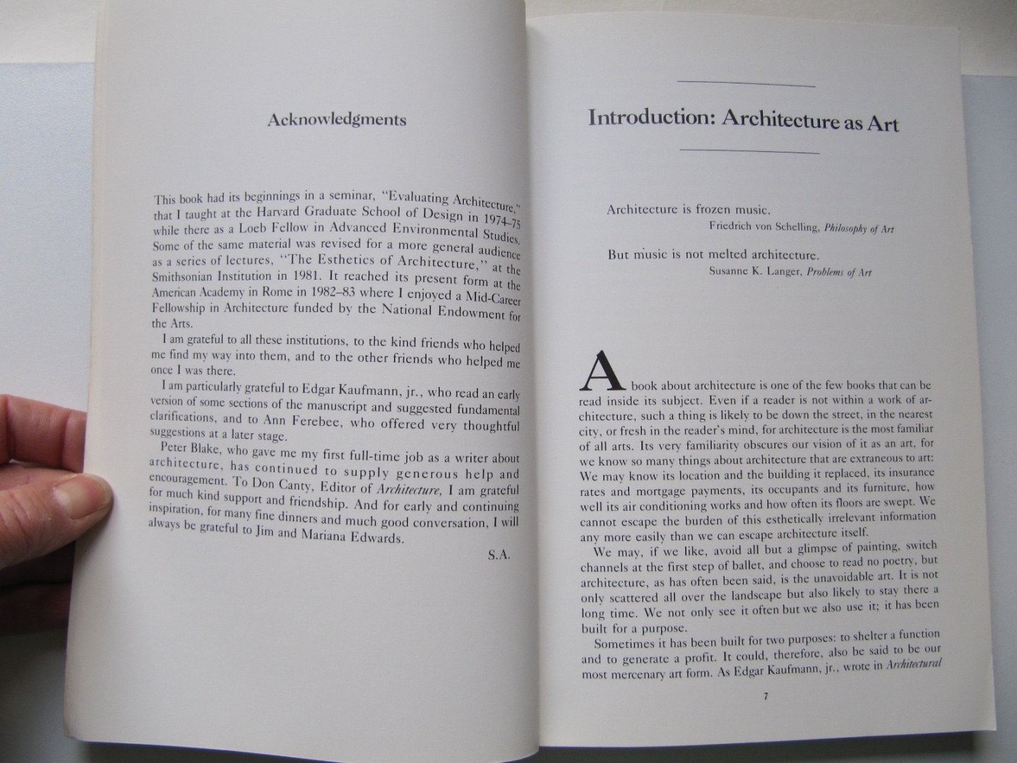 S. Abercromble - Architecture as art