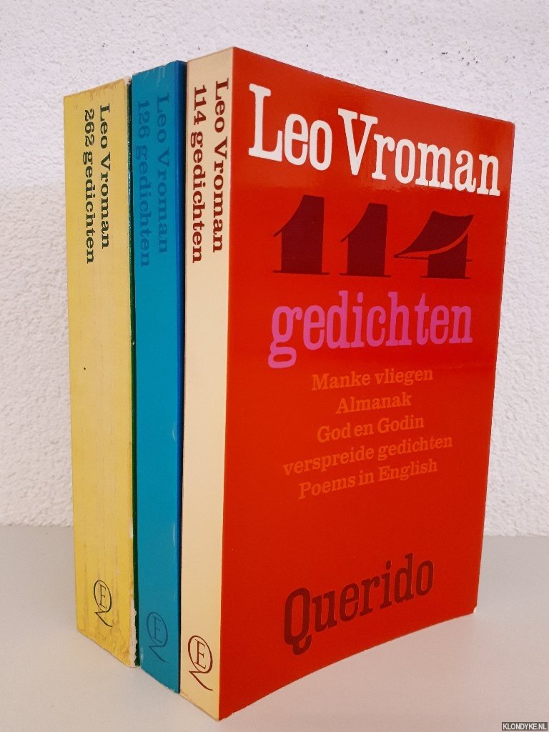 Vroman, Leo - 262 gedichten & 114 gedichten & 126 gedichten