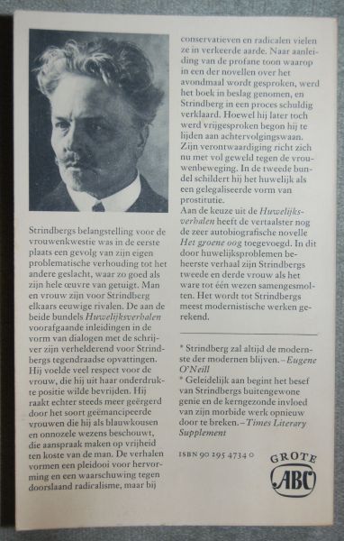 Strindberg, August - Huwelijksverhalen