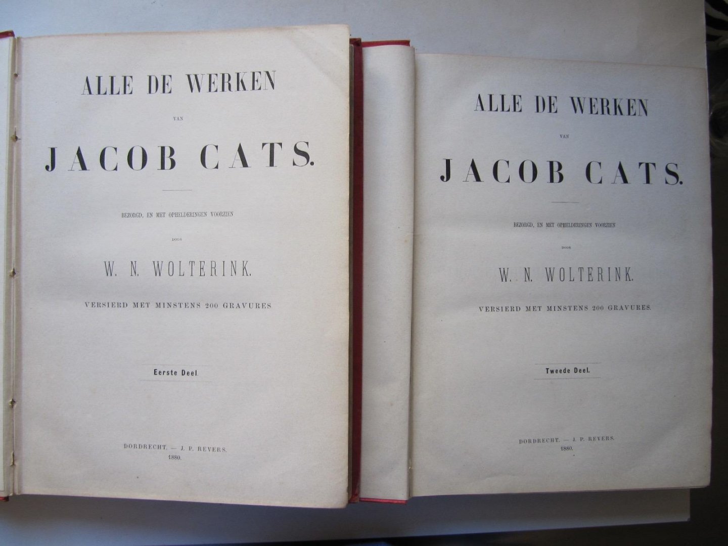 W.N. Wolterink - Alle Werjen van J. Cats I en II