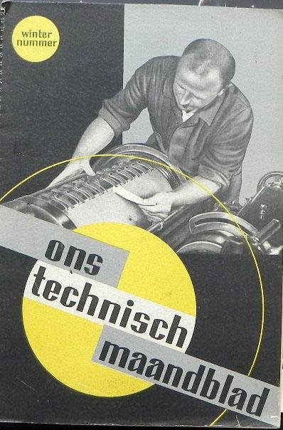 "Cohen, Fré (artikel); Nan Platvoet (ontwerp)" - Ons technisch maandblad. OTM. Winternummer 1937
