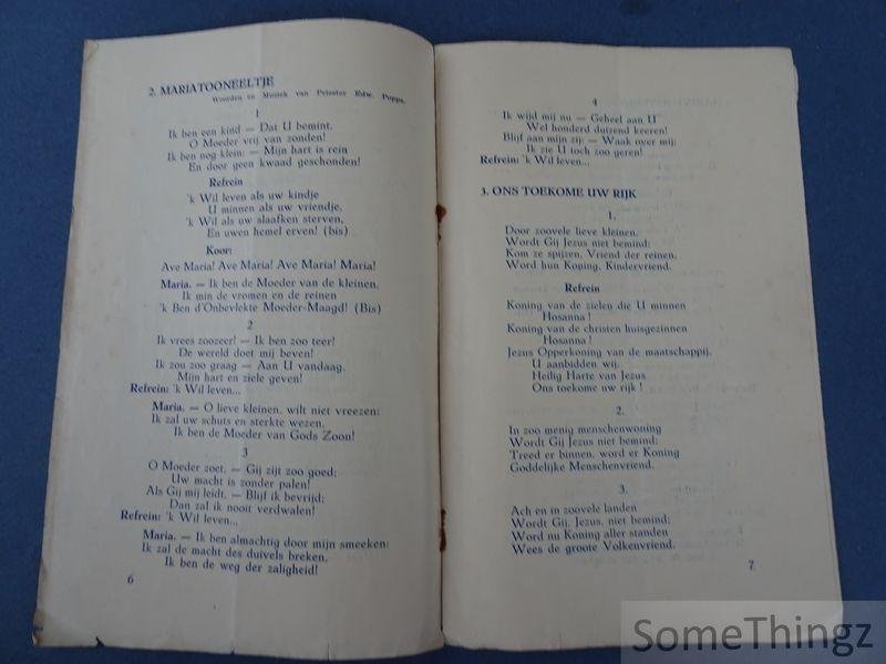 Anon. - Grootsche hulde aan Priester Edward Poppe, den grooten apostel van den Eucharistischen Kruistocht op Zondag 26 en Maandag 27 Oogst 1934 te Temsche zijn geboorteplaats.