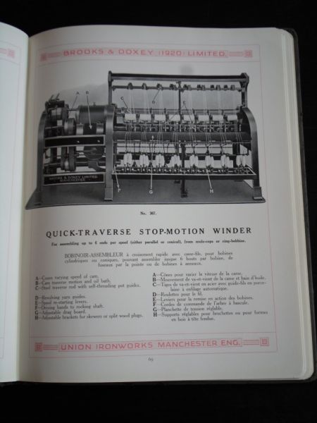  - Modern Textile Machinery for the Cotton, Cotton Waste Wool and the Silk Trades