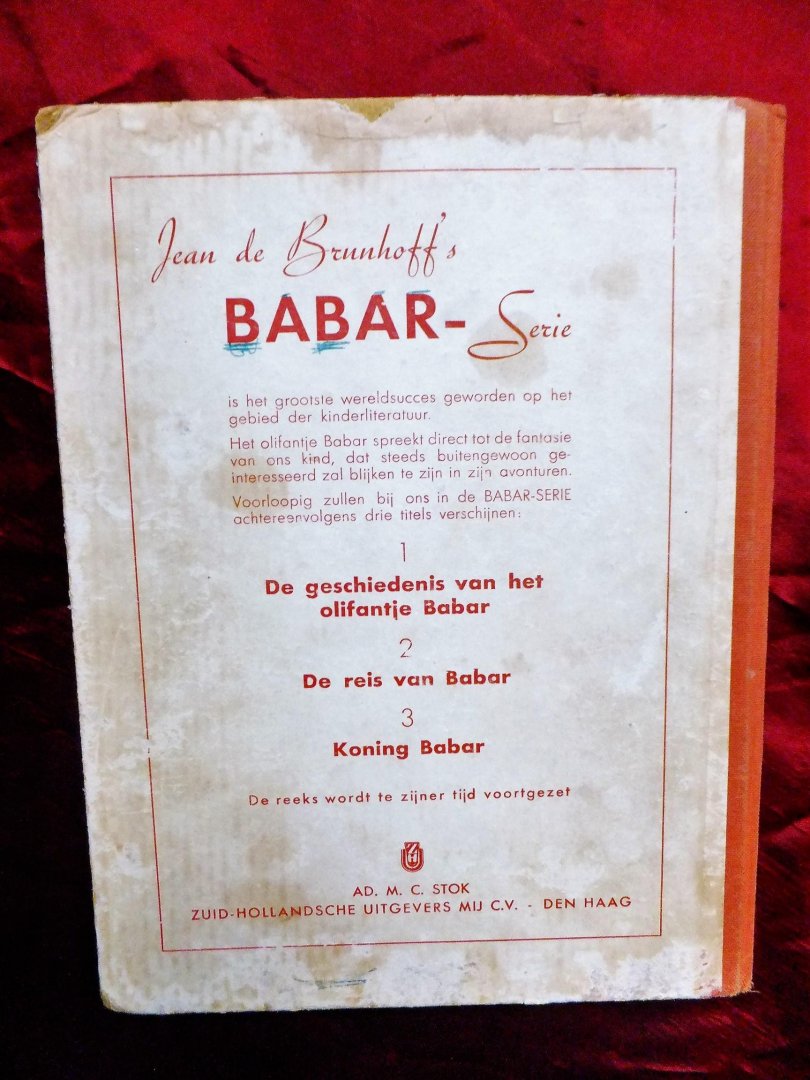 Brunhoff, J. de - Koning Babar