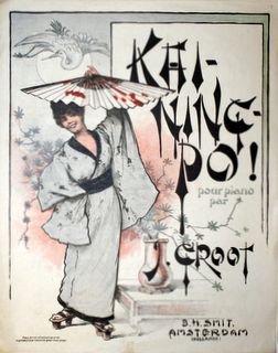 Japan: - Kaï-ning pô! Pour piano par J. Groot