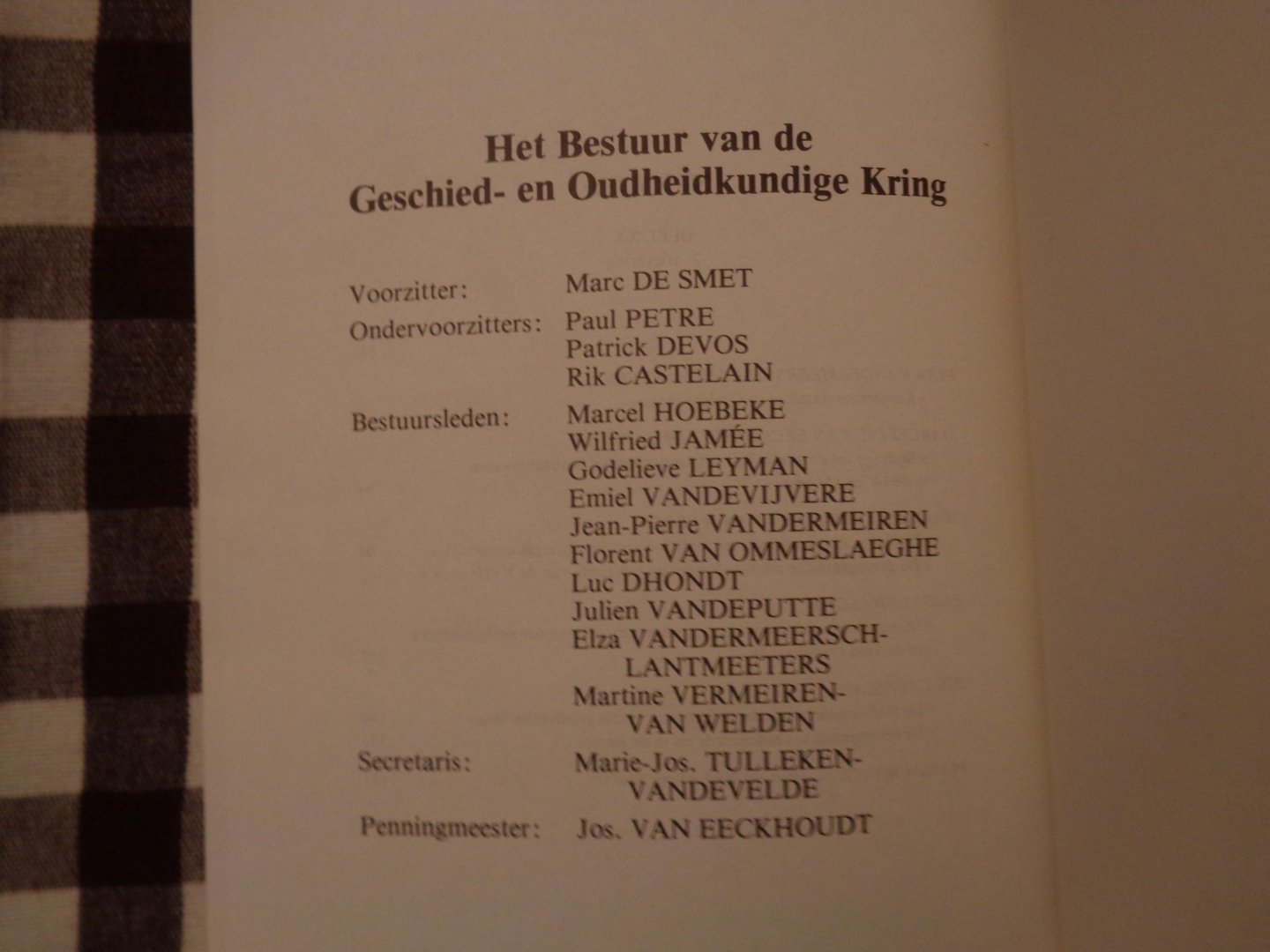 marc de smet - geschied-en oudheidkundige kring