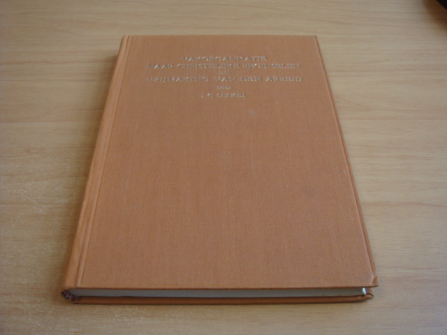 Sikkel, J.C - Vakorganisatie naar Christelijke beginselen en Vrijmaking van den Arbeid