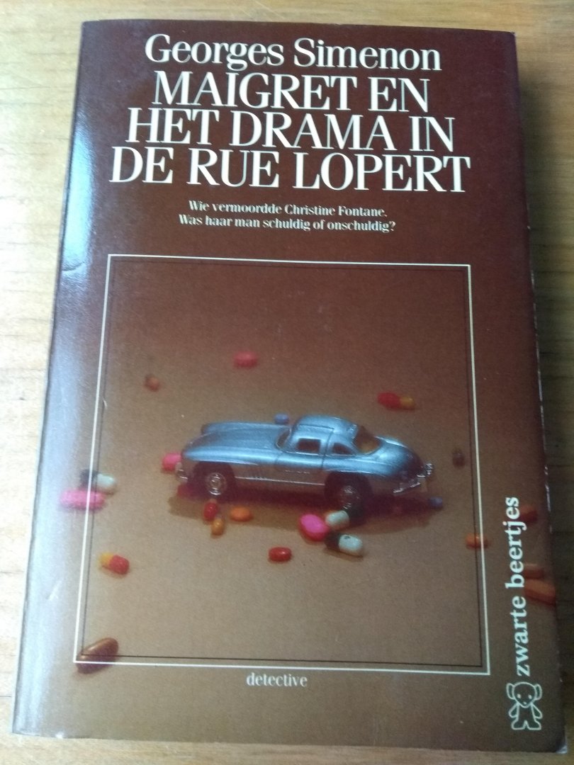 Simenon, Georges omsl. Bruna, Dick vert Romijn, K.H. - Maigret en het drama in de Rue Lopert