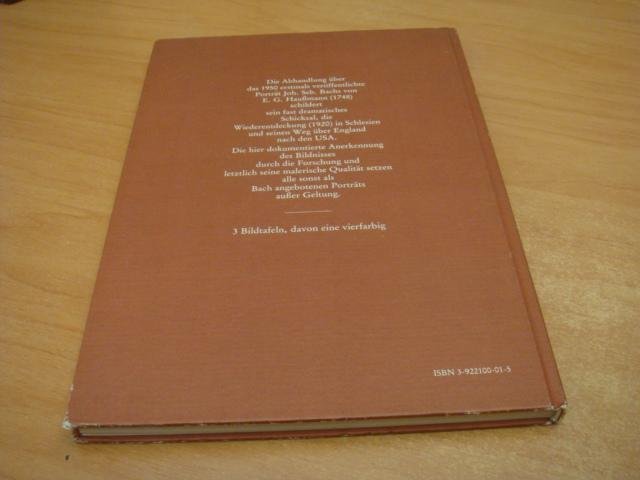 Raupach, Hans - Das wahre bildnis des Johann sebastian bach