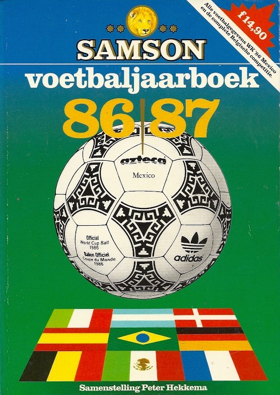 HEKKEMA, Peter - Samson Voetbaljaarboek 86-87