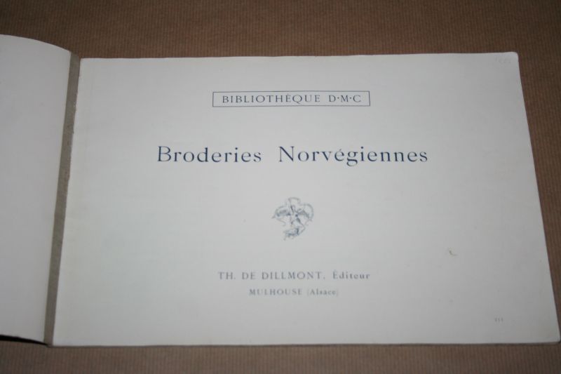  - Broderies Norvégiennes - Borduurwerken uit Noorwegen - circa 1950