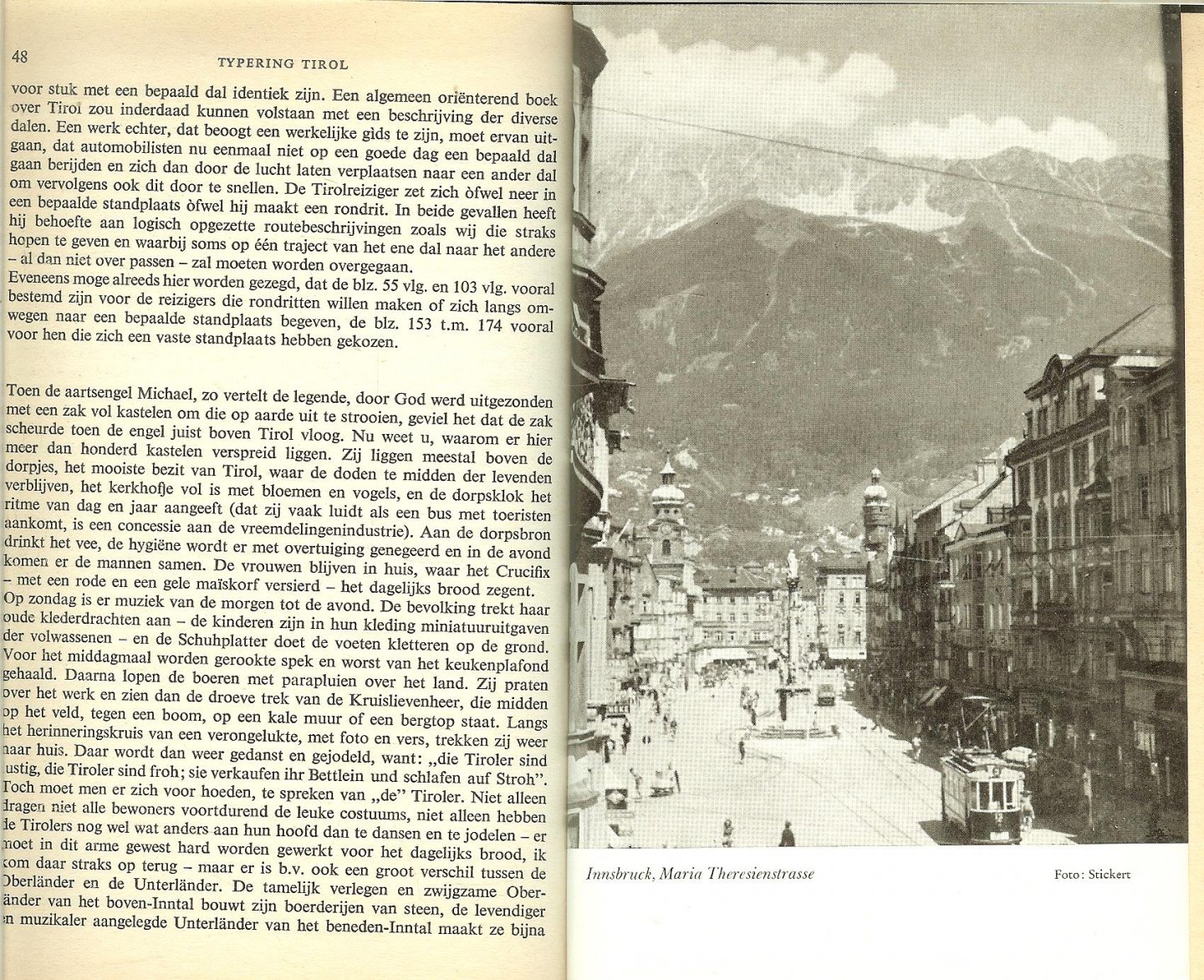 Egeraat  Dr.L. van  Ulvenhout november 1962  Omslagontwerp C.J. Kelfkens - Gids voor Oostenrijk   deel I. Westelijk  Oostenrijk [tot en met de lijn Salzburg - Villach