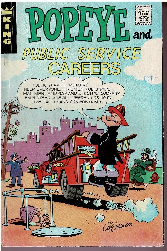  - Popeye and public service careers