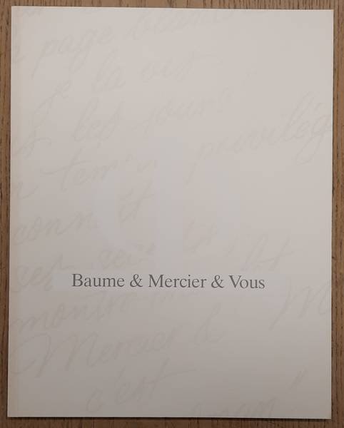 BAUME & MERCIER. - Baume & Mercier & Vous
