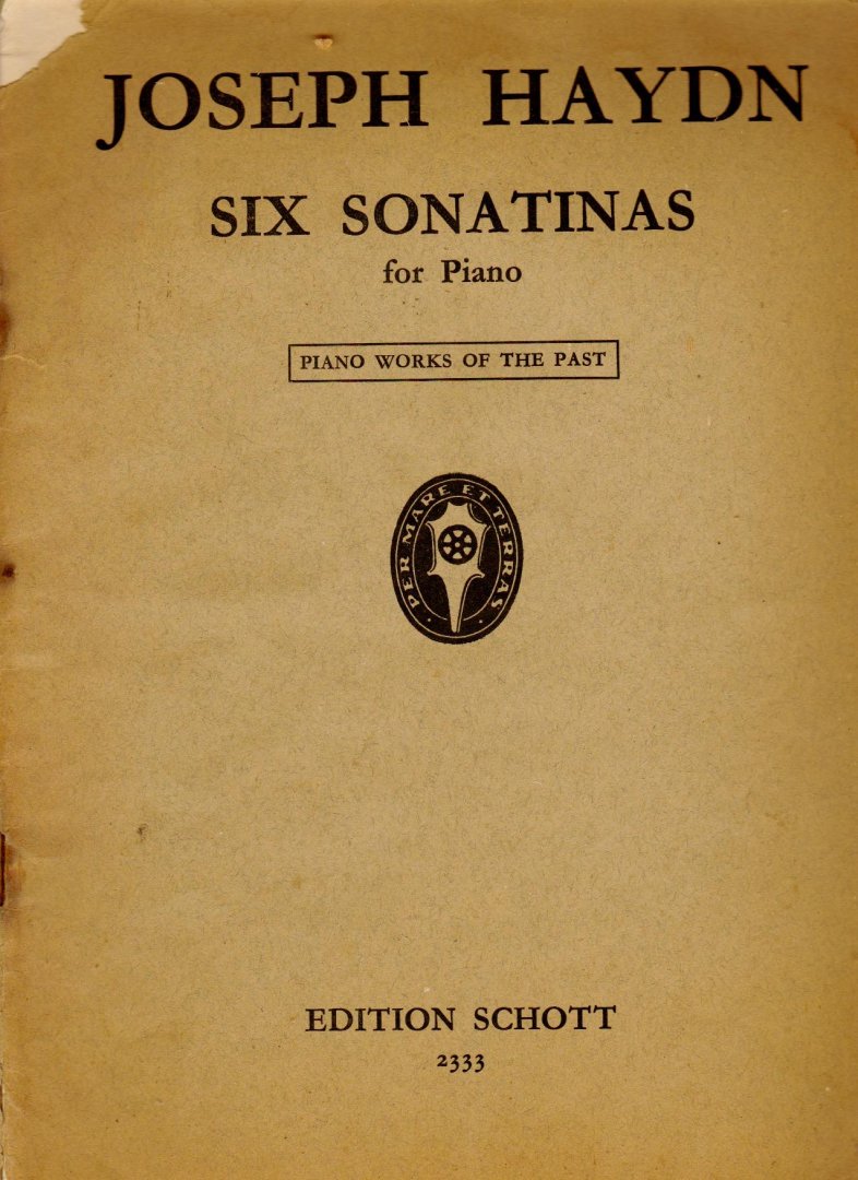 Haydn, Joseph - Six Sonatinas for piano