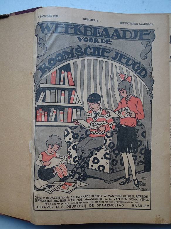  - Weekblaadje voor de Roomsche jeugd. Year 17, 1932.
