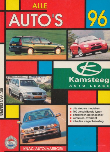 Kempen, Ric van - Alle auto's 1996.