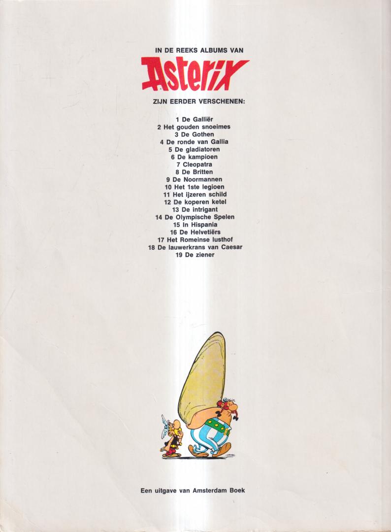 Uderzo & Goscinny - Asterix 1.6d : Asterix en de Kampioen