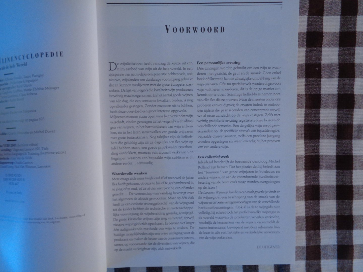 Binnemans, R. - Larousse wijnencyclopedie / wijnen uit de hele wereld