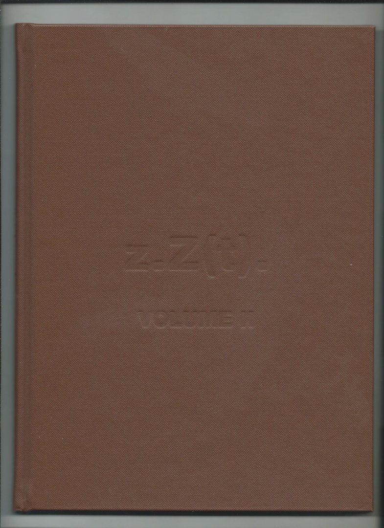 Braeckman, Dirk, Erik Eelbode - z.Z(t). Volume II.