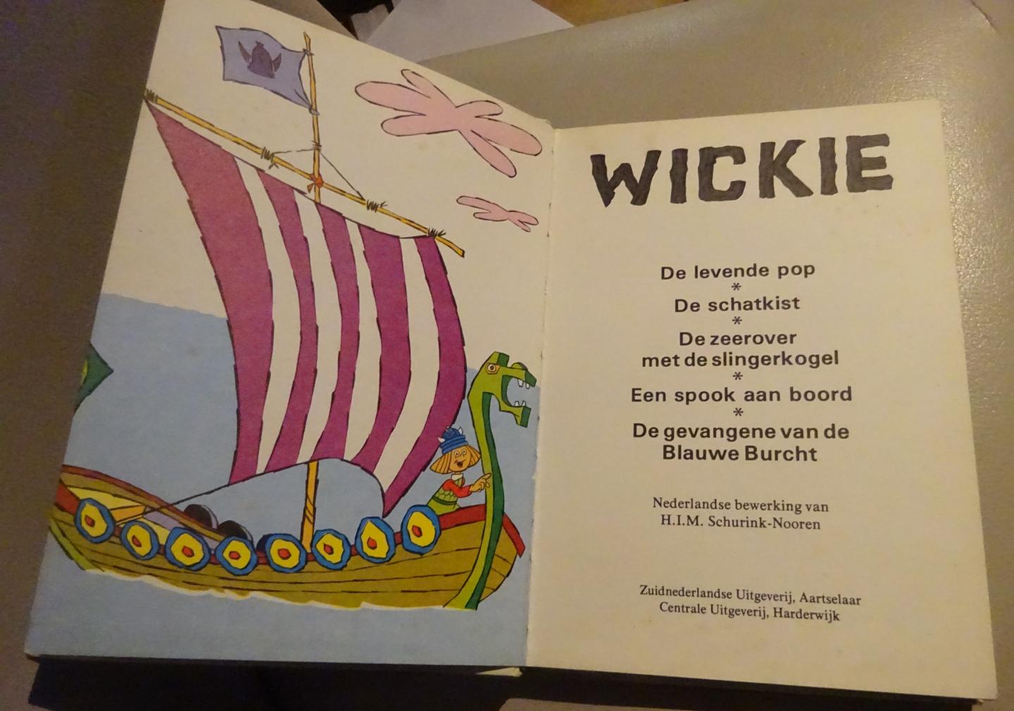 Schurink-Nooren - Wickie de viking  1ste druk 1977