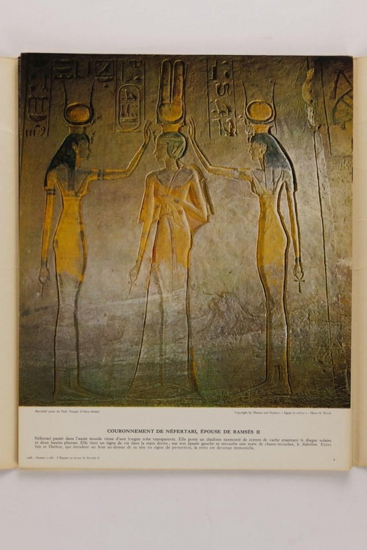 onbekend - La documentation Photographique au temps de Ramses 2 (5 foto's)