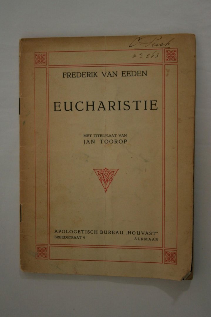 Eeden, Frederick van - Eucharistie